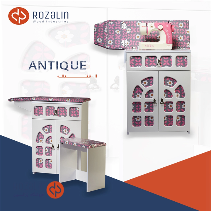 میز اتو و چرخ خیاطی آنتیک